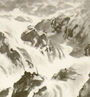 画像：水墨画作品